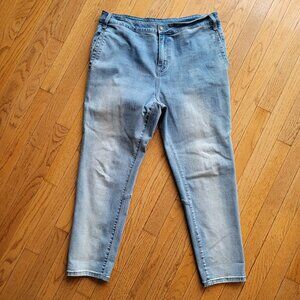 Esqualo Stretch Denim Pant Slash Pocket Jean Skinny Fit 16